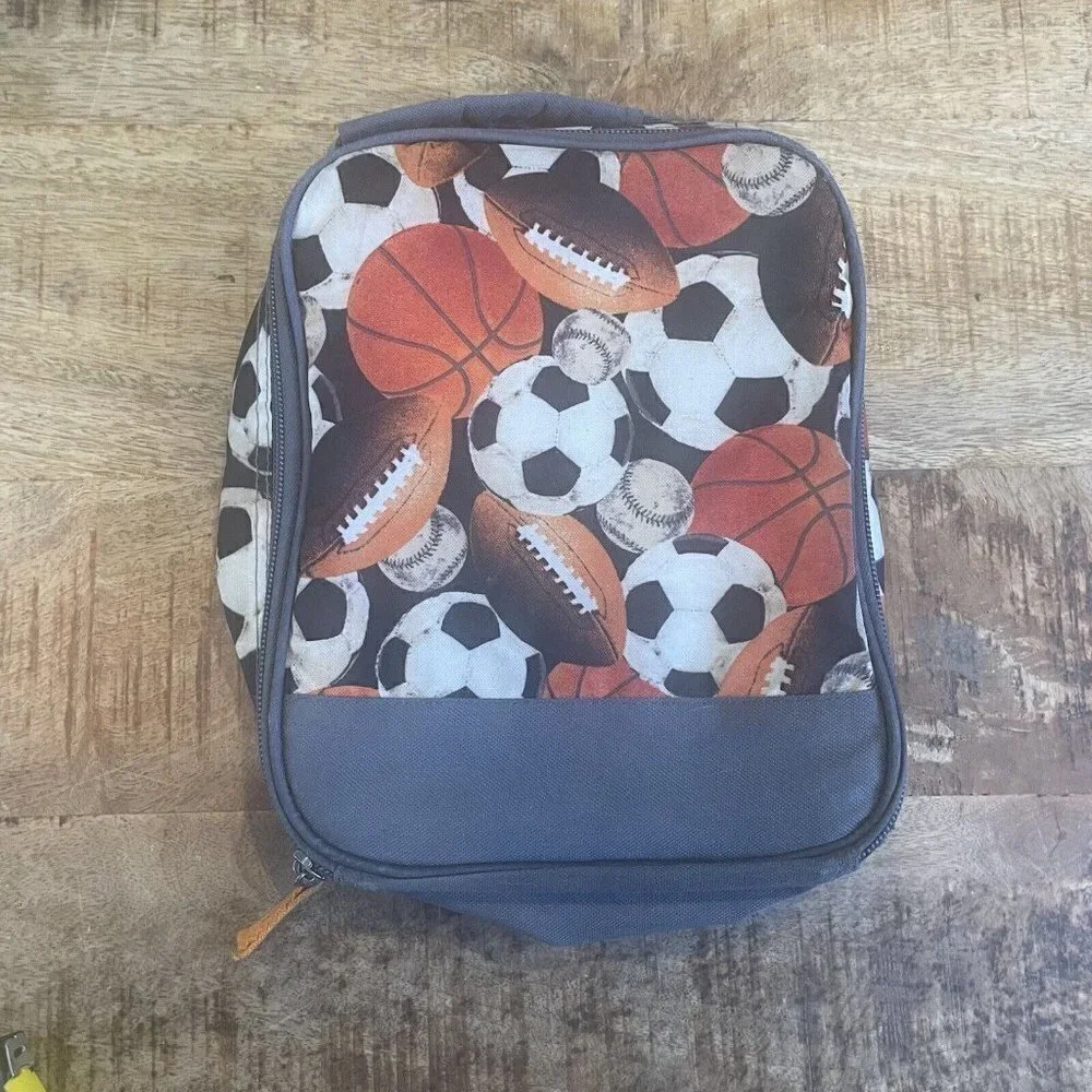 sports lunch box soft Baseball Football Basketball Soccer